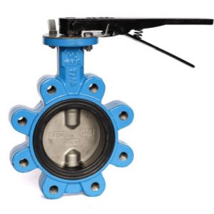 Cast Iron Butterfly Valve Lugged Table E - Lever Handle