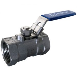 One Piece Reduced Port 316 Stainless Steel BSP Ball Valve